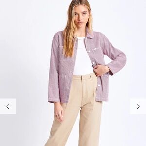 NWT Brixton new with tags DETROIT‎ ROUND COLLAR CHORE COAT